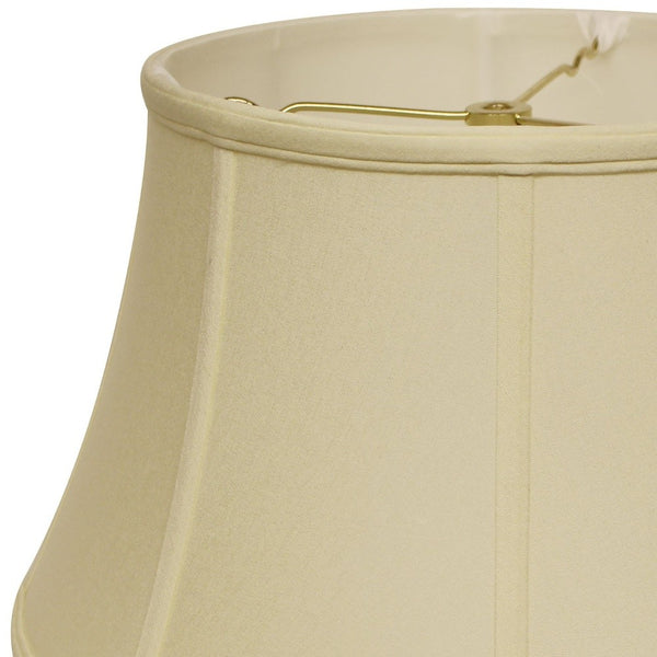 Homeroots 15" Ivory Drum No Slub Lampshade  No Slub Innsbruck 469486