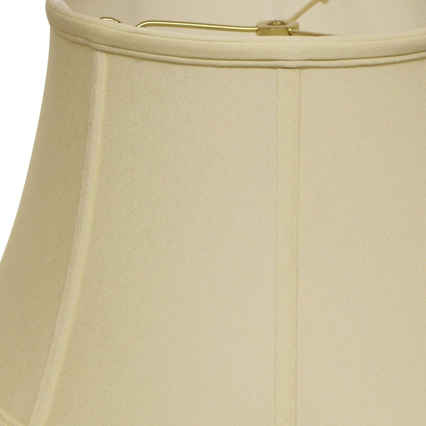 Homeroots 15" Ivory Drum No Slub Lampshade  No Slub Innsbruck 469486