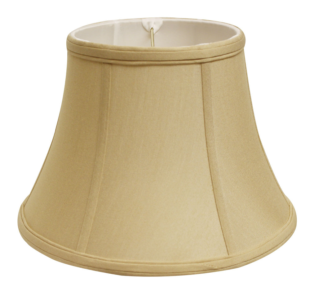 Homeroots 15" Pale Brown Drum No Slub Lampshade  No Slub Innsbruck 469487