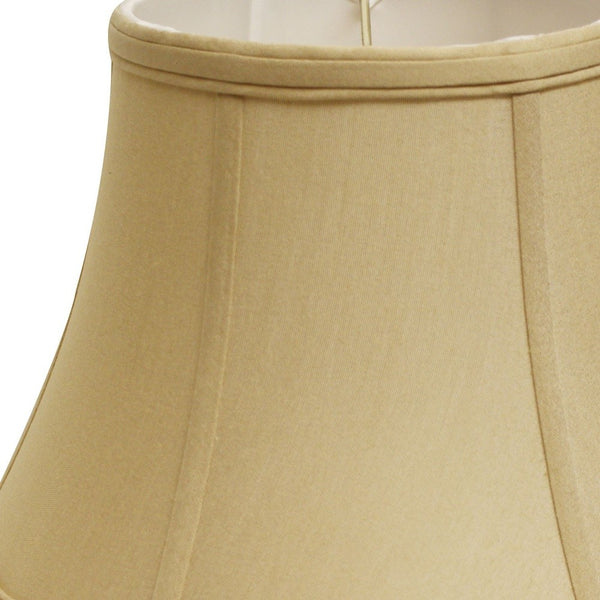 Homeroots 15" Pale Brown Drum No Slub Lampshade  No Slub Innsbruck 469487