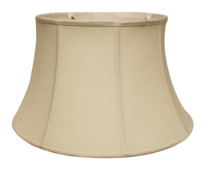 Homeroots 19" Inherent Drum Linen Lampshade  Linen 469505