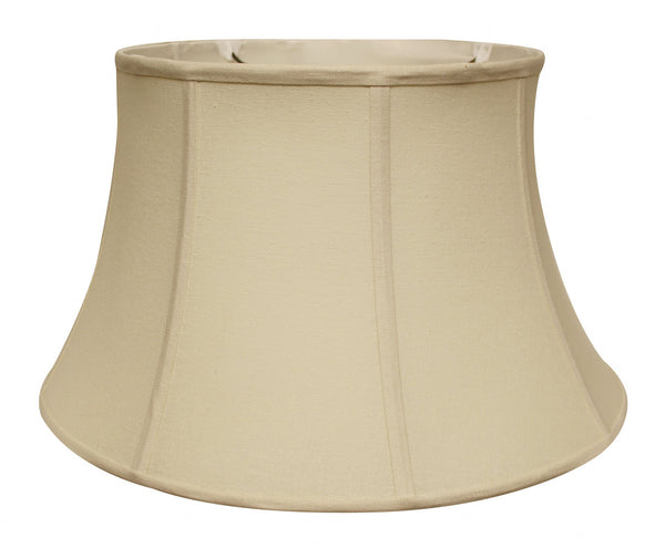 Homeroots 19" Inherent Drum Linen Lampshade  Linen 469505
