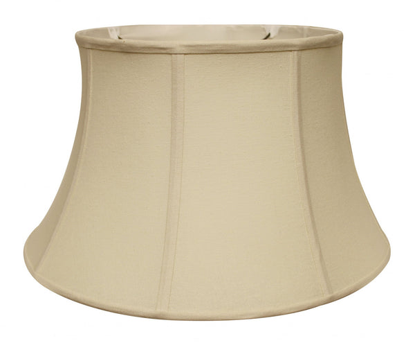 Homeroots 19" Inherent Drum Linen Lampshade  Linen 469505