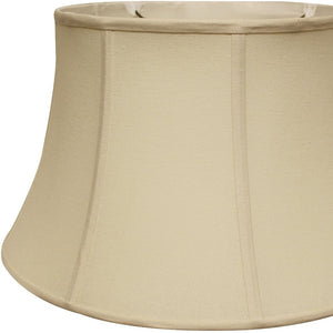 Homeroots 19" Inherent Drum Linen Lampshade  Linen 469505