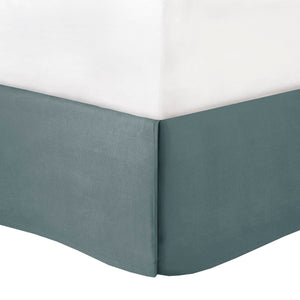 JLA Home Madison Park - 12 Piece Jacquard Paisley Comforter Set with Reversible Teal-Grey Comforter, Cotton 200TC Sheets, Tailored Trim MP10-8312