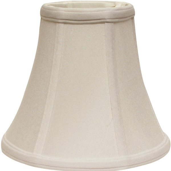 Homeroots 16" Snow Premium Bell No Slub Lampshade  No Slub Innsbruck 469605