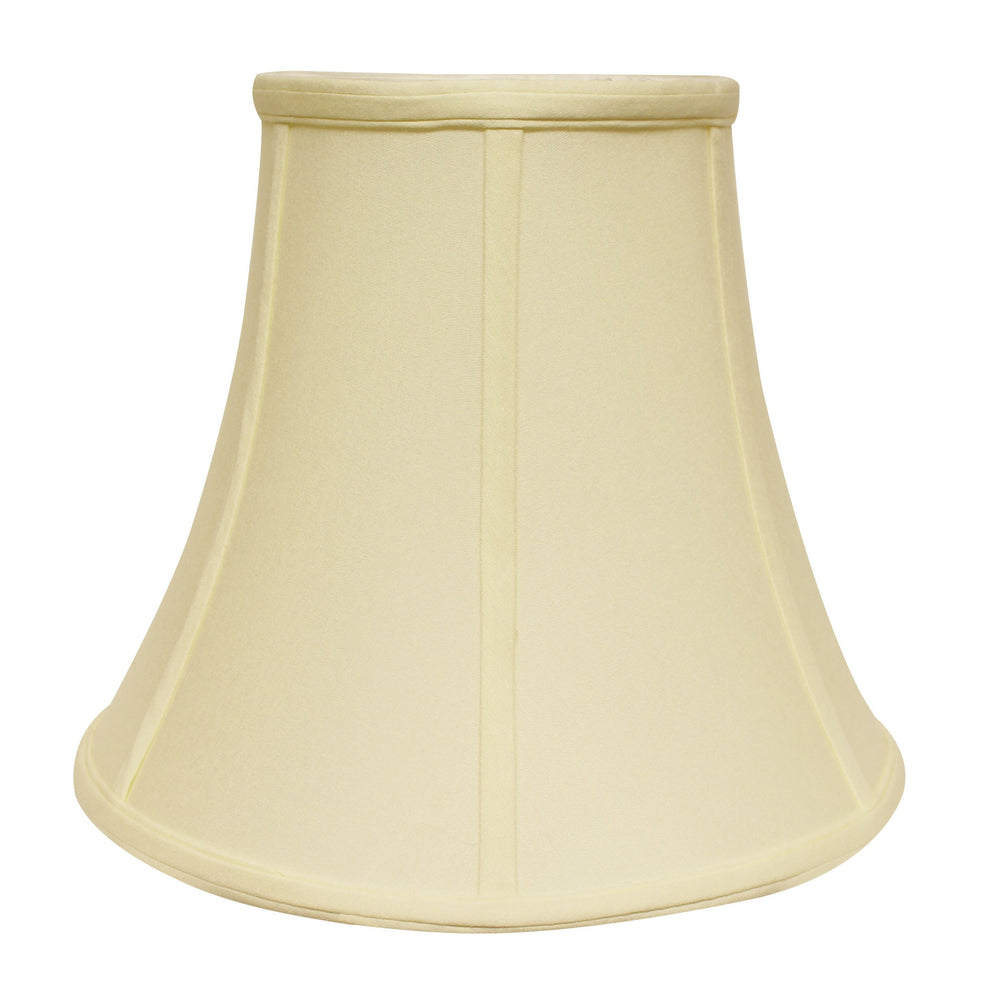 Homeroots 16" Ivory Premium Bell No Slub Lampshade  No Slub Innsbruck 469606