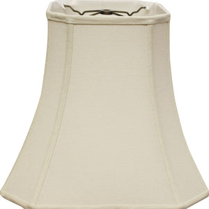 Homeroots 14" Inherent Slanted Square Bell Linen Lampshade  Linen 469674