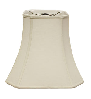 Homeroots 16" Inherent Slanted Square Bell Linen Lampshade  Linen 469683