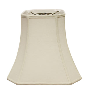 Homeroots 16" Inherent Slanted Square Bell Linen Lampshade  Linen 469683