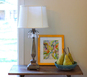 Homeroots 13" White Throwback Drum Linen Lampshade  Linen 469748