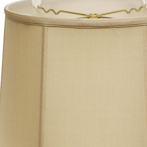Homeroots 15" Inherent Throwback Drum Pongee Silk Lampshade  Pongee Silk 469751