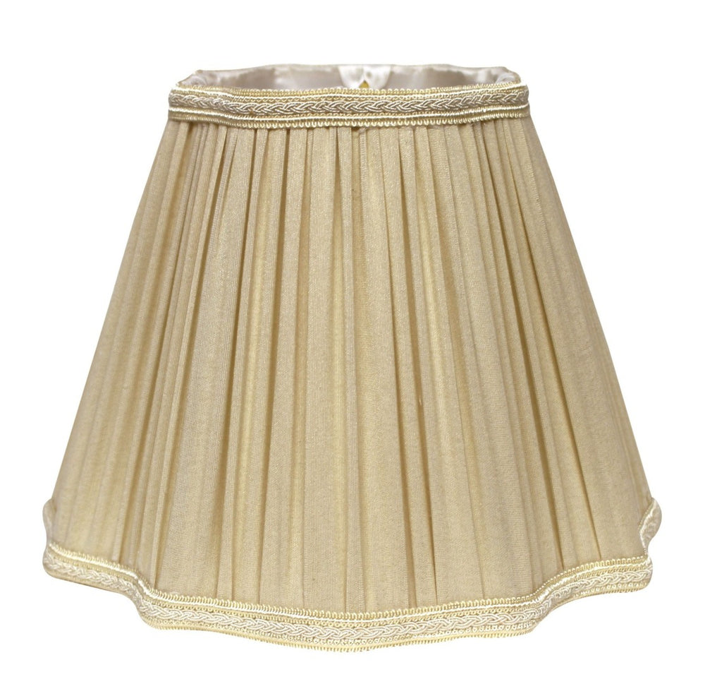 HomeRoots Taupe Shantung Silk Square Lamp Shade - Elevate Your Space with Elegant Warmth and Modern Charm! 469796