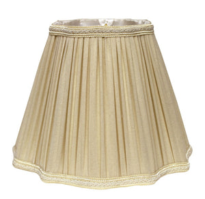 HomeRoots Taupe Shantung Silk Square Lamp Shade - Elevate Your Space with Elegant Warmth and Modern Charm! 469796