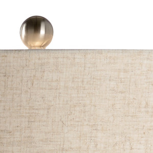 Wildwood Marina Ice Table Lamp — 24" Coastal-Textured Glazed Ceramic With Rope Motif & Brushed Nickel Base 46980