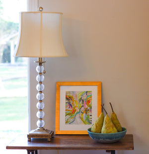 Homeroots 12" Ivory Slanted Girdle Shantung Lampshade  Shantung Silk 469828