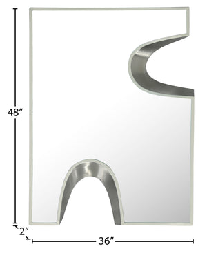 Soleil Cream Mirror 469Cream-36M Meridian Furniture