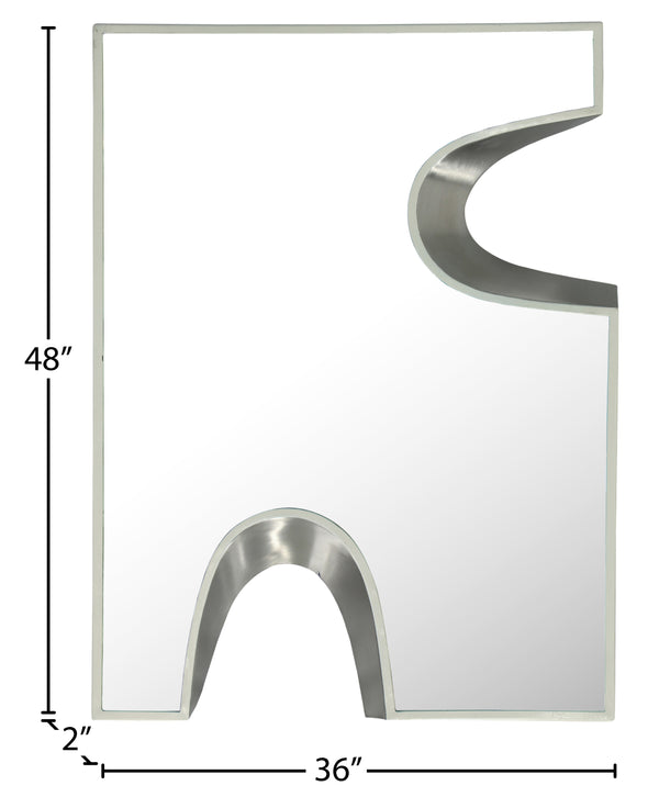 Soleil Cream Mirror 469Cream-36M Meridian Furniture