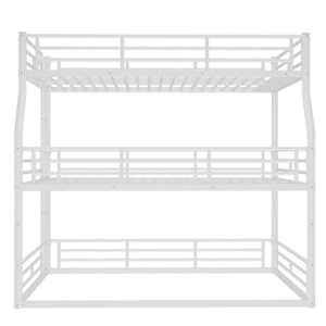 English Elm Twin Xl Solid Pine Loft Bed with Built-in Led Lighting and Storage Shelves Light White W1580S00587