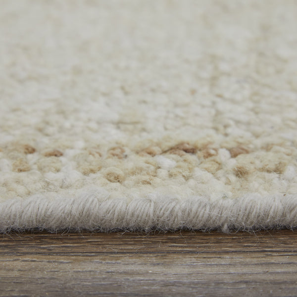 Feizy Rugs Grafton Hand-knotted Wool Rug: Luxurious Floral Design With Afghan Craftsmanship For Elegant Spaces Ivory,Orange,Gray Wool Gft69flfivymltj55