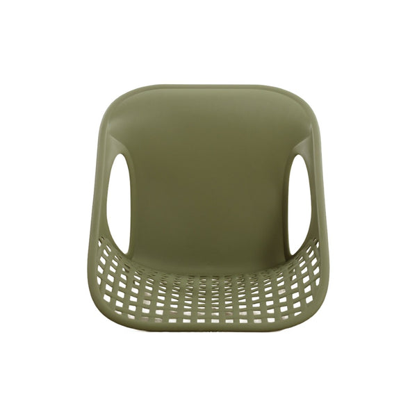 English Elm Eldred Outdoor Stackable Dining Chairs Set of 2 Uv Resistant Patio Seating Sage Green N776P390454G