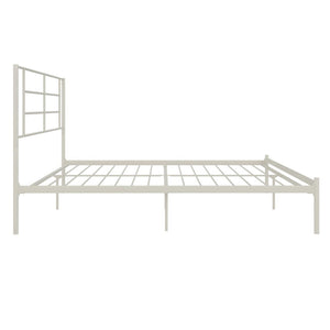 English Elm Praxis Metal Platform Bed Minimalist Steel Frame with Under Bed Storage Space B2733P444612