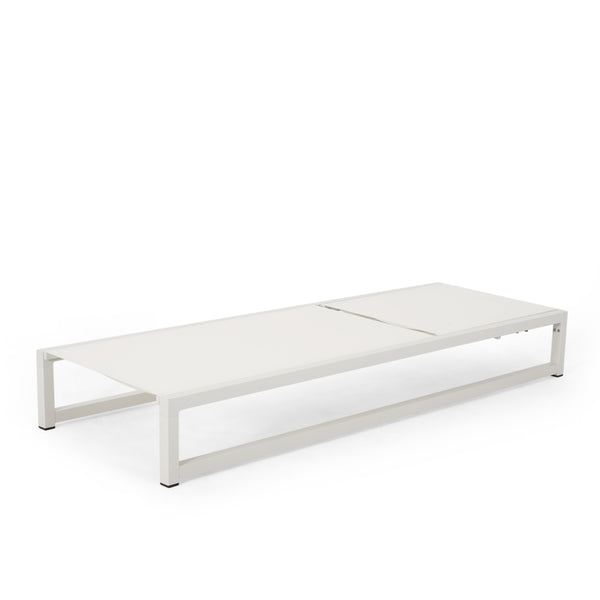 English Elm Christopher Knight Home® - Venice Chaise Lounge - Adjustable, Lightweight, Weather-Resistant Poolside Comfort With Mesh Seating 61698.00WWHIMP2