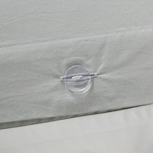 English Elm King/Cal King Nea Cotton Printed Duvet Cover Set with Tassel Trims, Button Closure, Anti-Microbial Finish B03596469