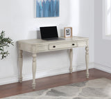 OSP Home Furnishings Country Meadows 48" Desk Antique White