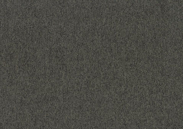 English Elm 1pc Full Platform Bed Dark Gray Upholstered Headboard Chestnut Wood Full Size Durable Frame B011S01549