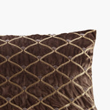 Croscill Classics Aumont Traditional Oblong Decor Pillow CCL30-0029 Brown