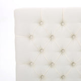 Christopher Knight Home® - Noble House - Jezebel Contemporary Full/Queen Tufted Fabric Headboard