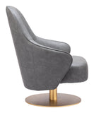 Withby Accent Chair Gray 110107 Zuo Modern