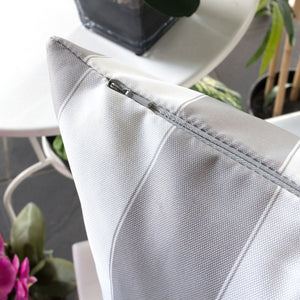 English Elm Horizon Stripe Pillow - Stylish Indoor & Outdoor Accent With Weather-Resistant Comfort & Support B357P367226