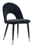 Menlo Dining Chair - Set of 2 Black 109873 Zuo Modern