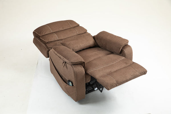 English Elm Lounge Electric Lift Chair With Full Recline, Massage, Heating & Storage For Ultimate Comfort W547S00057
