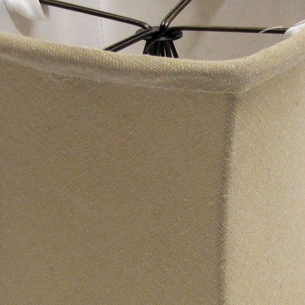 Homeroots 5" Dune Set Of 6 Soft Box Chandelier Linen Lampshades  Linen 470064