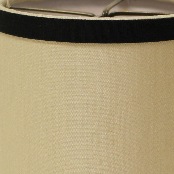 Homeroots 5" Inherent Set Of 6 Drum Chandelier Pongee Silk Lampshades  Pongee Silk 470076