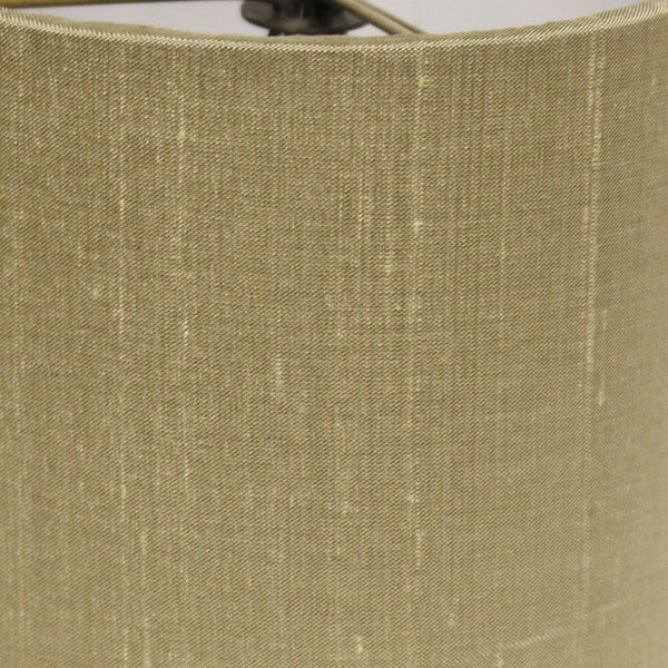 Homeroots 5" Antique Gold Set Of 6 Drum Chandelier Pongee Silk Lampshades  Pongee Silk 470077