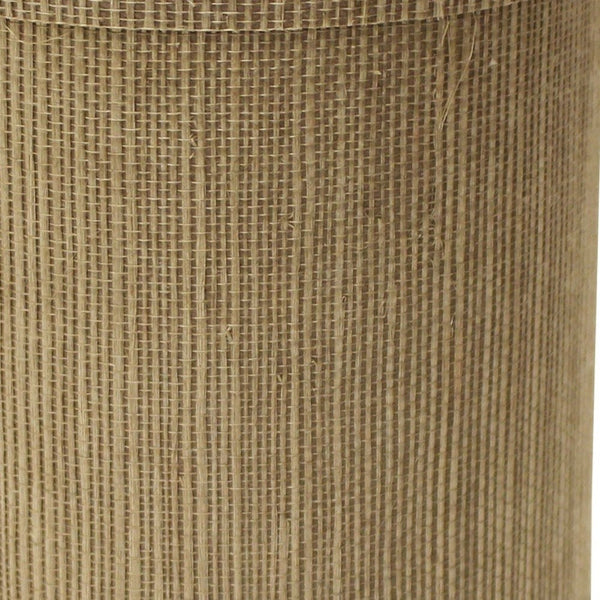Homeroots 5" Taupe Grasscloth Set Of 6 Drum Chandelier Grasscloth Lampshades  Grasscloth 470079