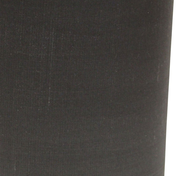 HomeRoots 6" Graphite Drum Lampshade Set of 6 - Elegant Natural Lining for Mid-Century Chandelier Styling 470082