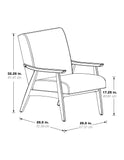 OSP Home Furnishings Davis Chair Dillon/Black