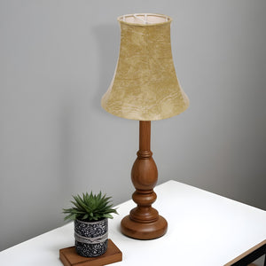 HomeRoots 6" Slanted Faux Chandelier Lampshades Set of 6 - Rustic Farmhouse Charm for Stunning Lighting Decor 470108