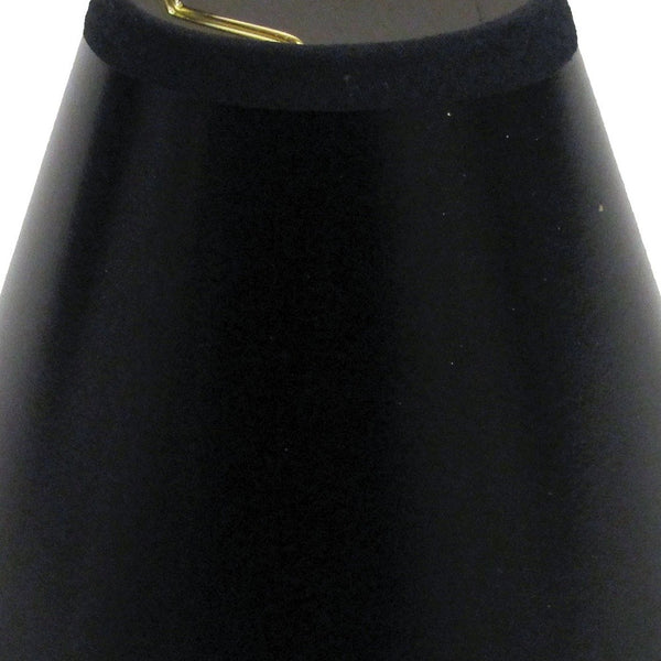 Homeroots 5" Black With White Set Of 6 Chandelier Parchment Lampshades  Parchment 470141