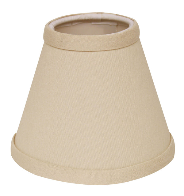 Homeroots 5" Slate Grey Set Of 6 Chandelier No Slub Lampshades - Elegant Drum Shape For Stylish Home Decor  No Slub Innsbruck 470153