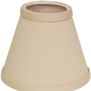 Homeroots 5" Slate Grey Set Of 6 Chandelier No Slub Lampshades - Elegant Drum Shape For Stylish Home Decor  No Slub Innsbruck 470153