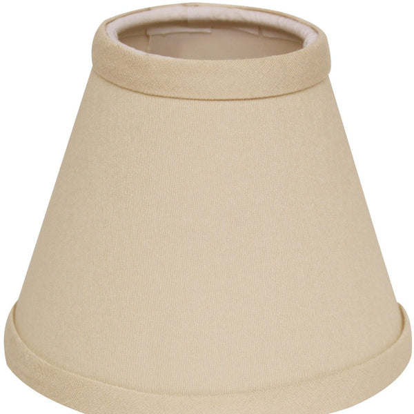 Homeroots 5" Slate Grey Set Of 6 Chandelier No Slub Lampshades - Elegant Drum Shape For Stylish Home Decor  No Slub Innsbruck 470153