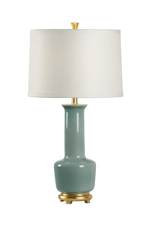 Wildwood Olsen Lamp - Elegant Aubergine Design For Sophisticated Ambiance And Warm, Inviting Lighting Blue  61440