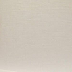 HomeRoots Beige Linen Oval Lamp Shade - Elegant Lighting Solution for Modern and Transitional Home Decor White 470205