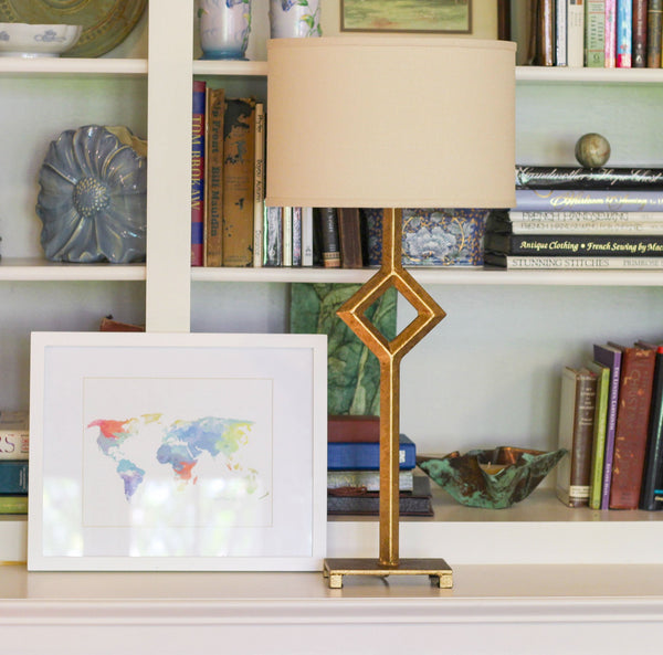 Homeroots 14" Parchment Biege Throwback Oval Linen Lampshade Beige Linen 470209